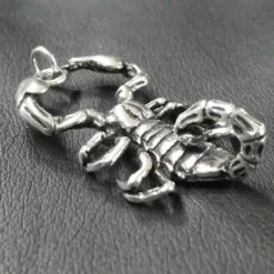 Riesiger Skorpion 925 Silber Schmuck Anhänger Scorpion