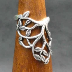 Ring Schmuck Zweig Design edel Silbering 925 Silber