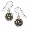 Rosen Ohrhänger Silberschmuck Ohrschmuck (Paar) 925 Silber
