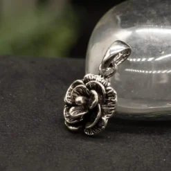 Rose Schmuck Kettenanhänger 925 Silber