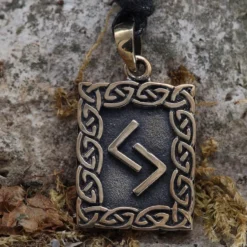 Rune Bronze Schmuck jera Anhänger älteres Futhark