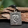 Rune Bronze Schmuck kaunaz Anhänger älteres Futhark