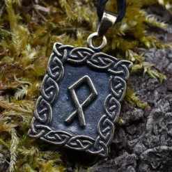 Rune Bronze Schmuck othala Anhänger älteres Futhark