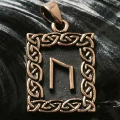 Rune Bronze Schmuck uruz Anhänger älteres Futhark