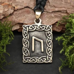Rune Bronze Schmuck uruz Anhänger älteres Futhark