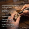 Runenkreis Schmuck Bronze Anhänger