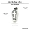 Sarg Medaillon Schmuck Anhänger aus Silber 925