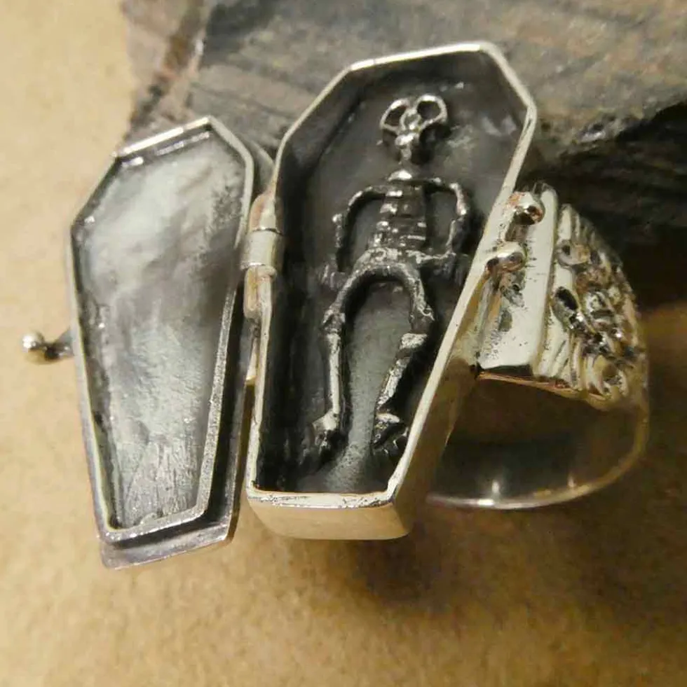 Sarg Schmuck Giftring Silber 925/000 Ring