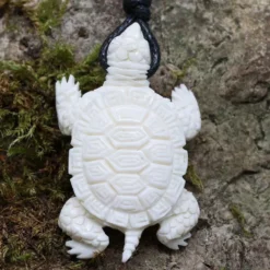 Schildkröte Kette Schmuck aus Knochen