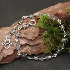 Schildkröten Armband Sterlingsilber Länge: 18,5cm