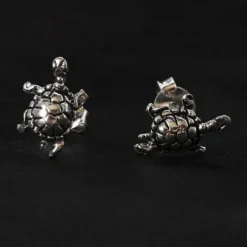 Schildkröte Ohrstecker 925 Silber Ohrschmuck