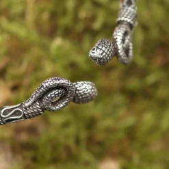 Schlange Armreif 925 Silber Armschmuck Cobra