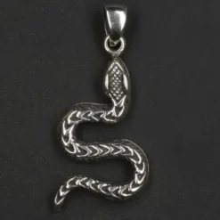 Schlange Kettenanhänger 925 Silber Schmuck