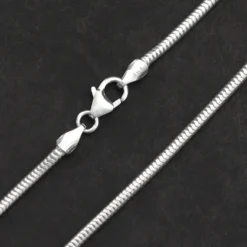 Schlangenkette 1,9mm 925 Silber Halskette diverse Längen