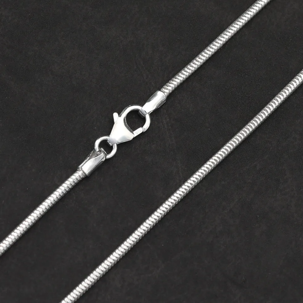 Schlangenkette 1,6mm 925 Silber Silberkette diverse Längen