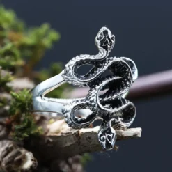 Schlangen Ring 925er Silberschmuck