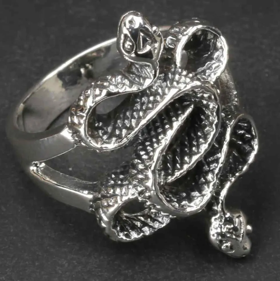 Schlangen Ring 925er Silberschmuck