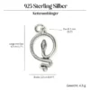 Schlange Schmuck Anhänger 925 Silber Kettenanhänger