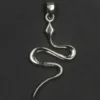 Schlange Schmuck Kettenanhänger 925 Silber