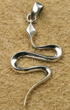 Schlange Schmuck Kettenanhänger 925 Silber