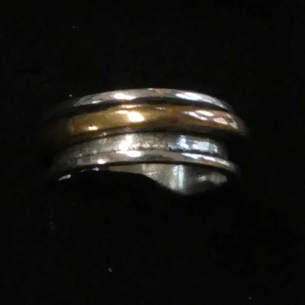 Schlichter Spinning Ring 925 Silber Bronze drehbarer Innen Ring