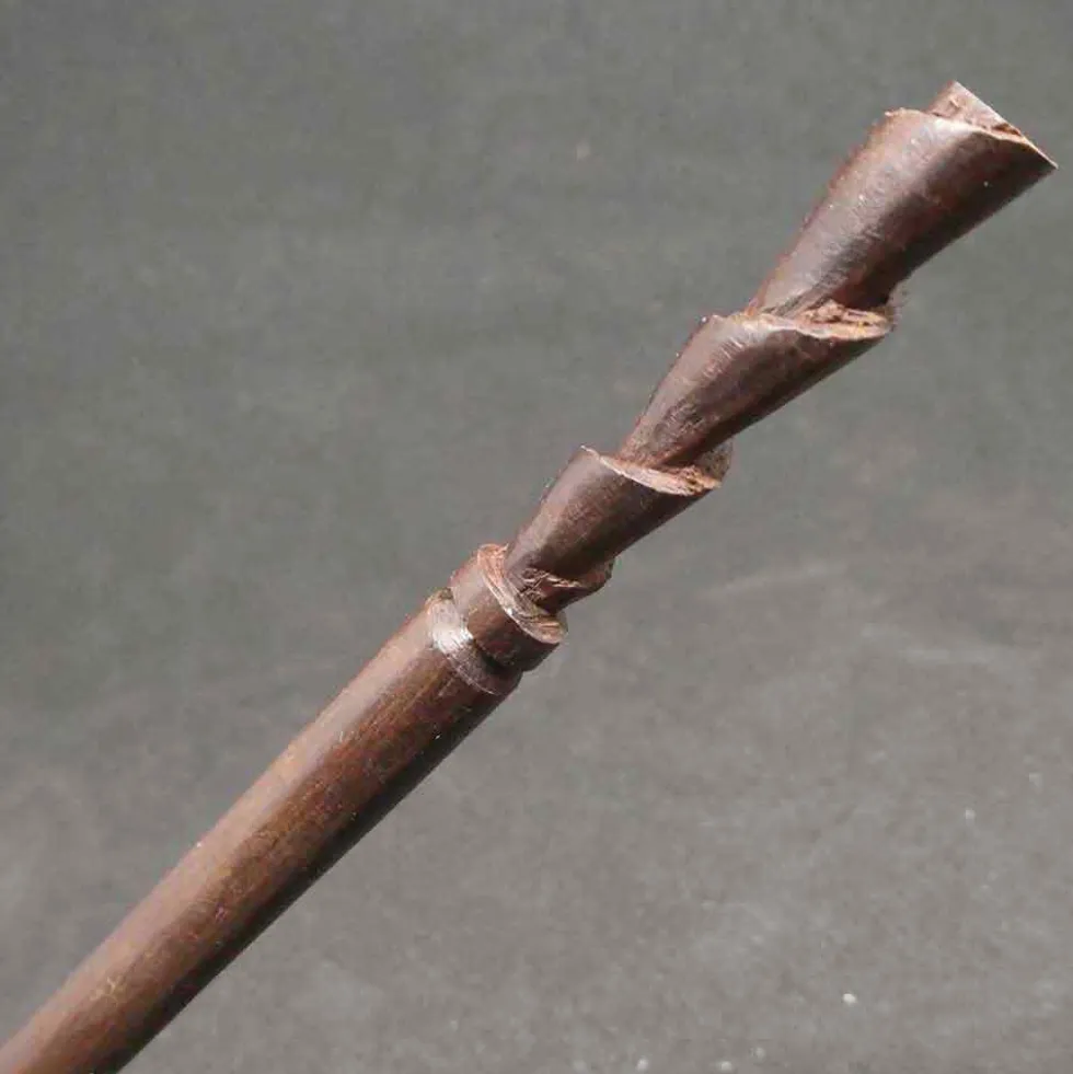 Schnecke Haarstab Holz Schmuck Haarschmuck
