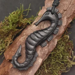 Seepferdchen Hornschmuck Anhänger Kette