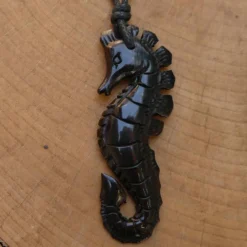 Seepferdchen Hornschmuck Anhänger Kette