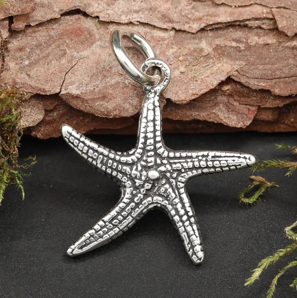 Seestern Schmuck Kettenanhänger Silberschmuck 925 Silber