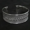 Silber Armreif 22mm Stärke Herren Damen Wikingerschmuck