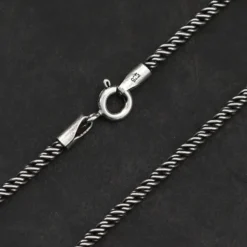 Silberkette Schmuck Kette gedreht 2,5mm 925 Silber