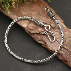 Silberschmuck Armband Königskette 2,5mm 925 Silber