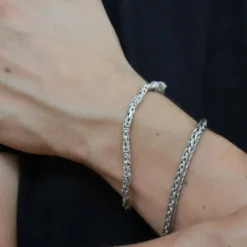 Silberschmuck Armband Königskette 2,5mm 925 Silber