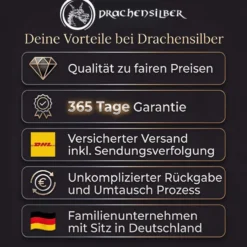 Silberschmuck Creole glatt 36 mm 3mm 925 Silber