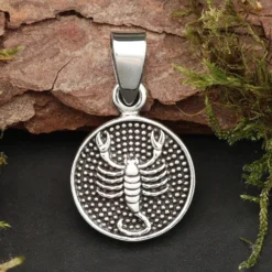 Skorpion Schmuck Astrologie Sternzeichen 925 Silber Anhänger Schmuck