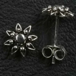 Sonne Ohrstecker Ohrschmuck Ohrring 925 Silber