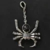 Spinne groß Gothic Ausgefallener Anhänger Auffallend 925 Silber