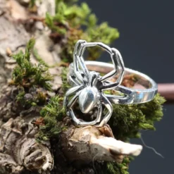 Spinne Ring Gothic Schmuck Silber 925 Damenring Punk