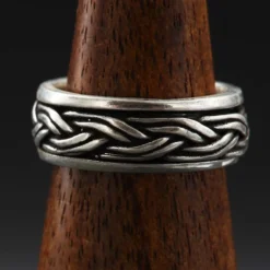 Spinner Ring Silber drehbarer Innen Ring 925 Silber