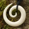 Spirale Maori Schmuck aus knochen Kettenanhänger