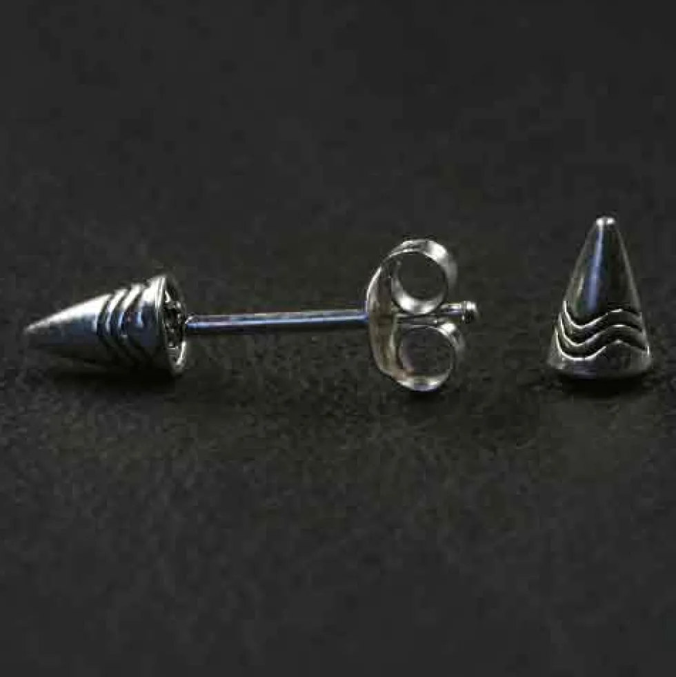 Spitze Ohrstecker 925 Silber Ohrschmuck