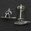 Surfer Ohrstecker 925 Silber Ohrschmuck