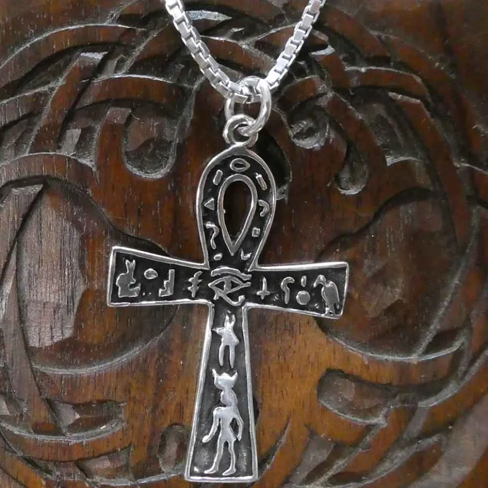Symbol Ankh Schmuck Anhänger aus Silber 925