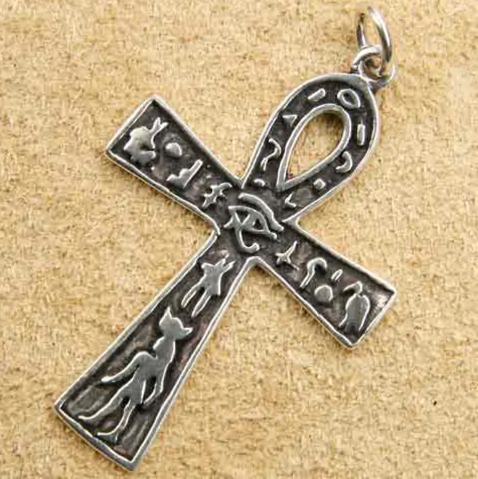 Symbol Ankh Schmuck Anhänger aus Silber 925