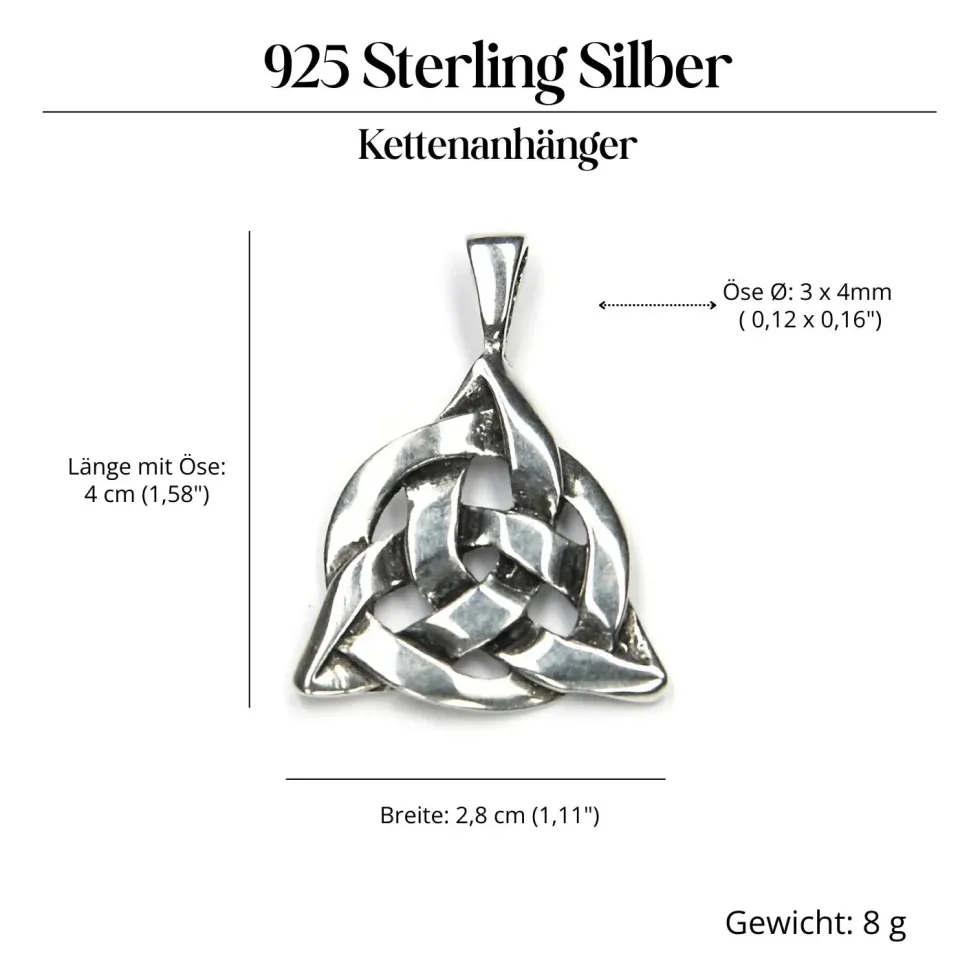 Taliesin Schmuck Anhänger Kelten Silber 925
