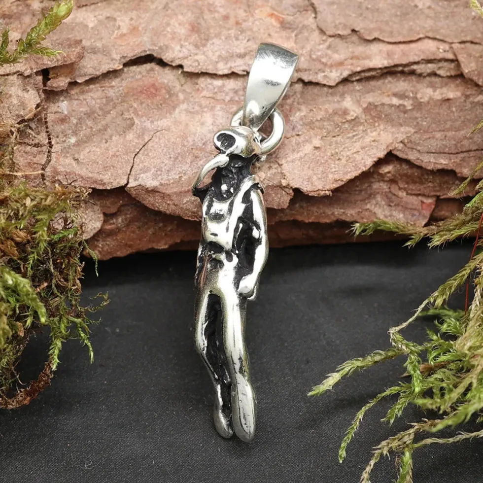 Taucher Anhänger Schmuck 925 Silber Kettenanhänger