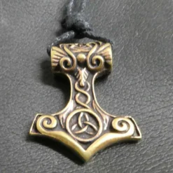 Thorshammer Bronze Schmuck Tri