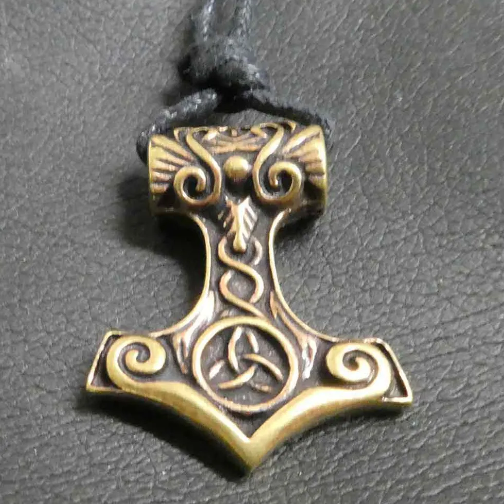 Thorshammer Bronze Schmuck Tri