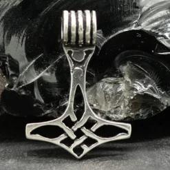 Thors Hammer klein Kettenanhänger Silberschmuck 925 Silber