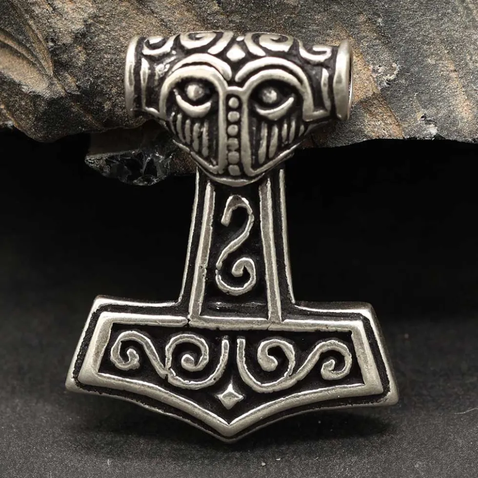 Thors Hammer Schmuck Anhänger aus Silber 925 Silber